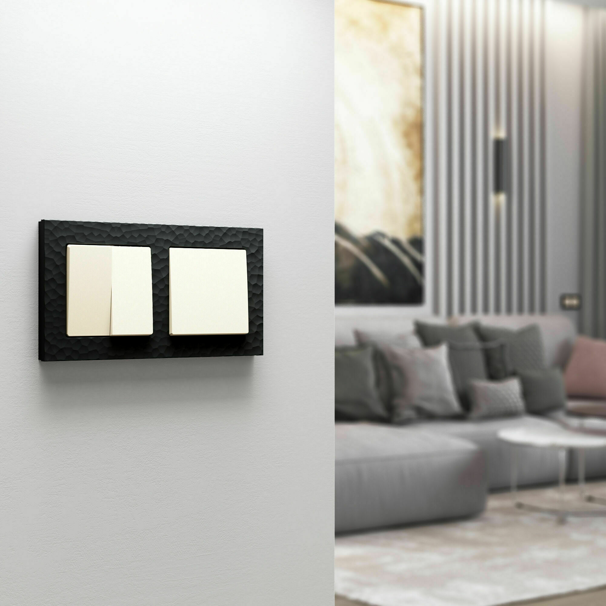 Изображение товара Выключатель одноклавишный (айвори матовый) W1110062 Werkel