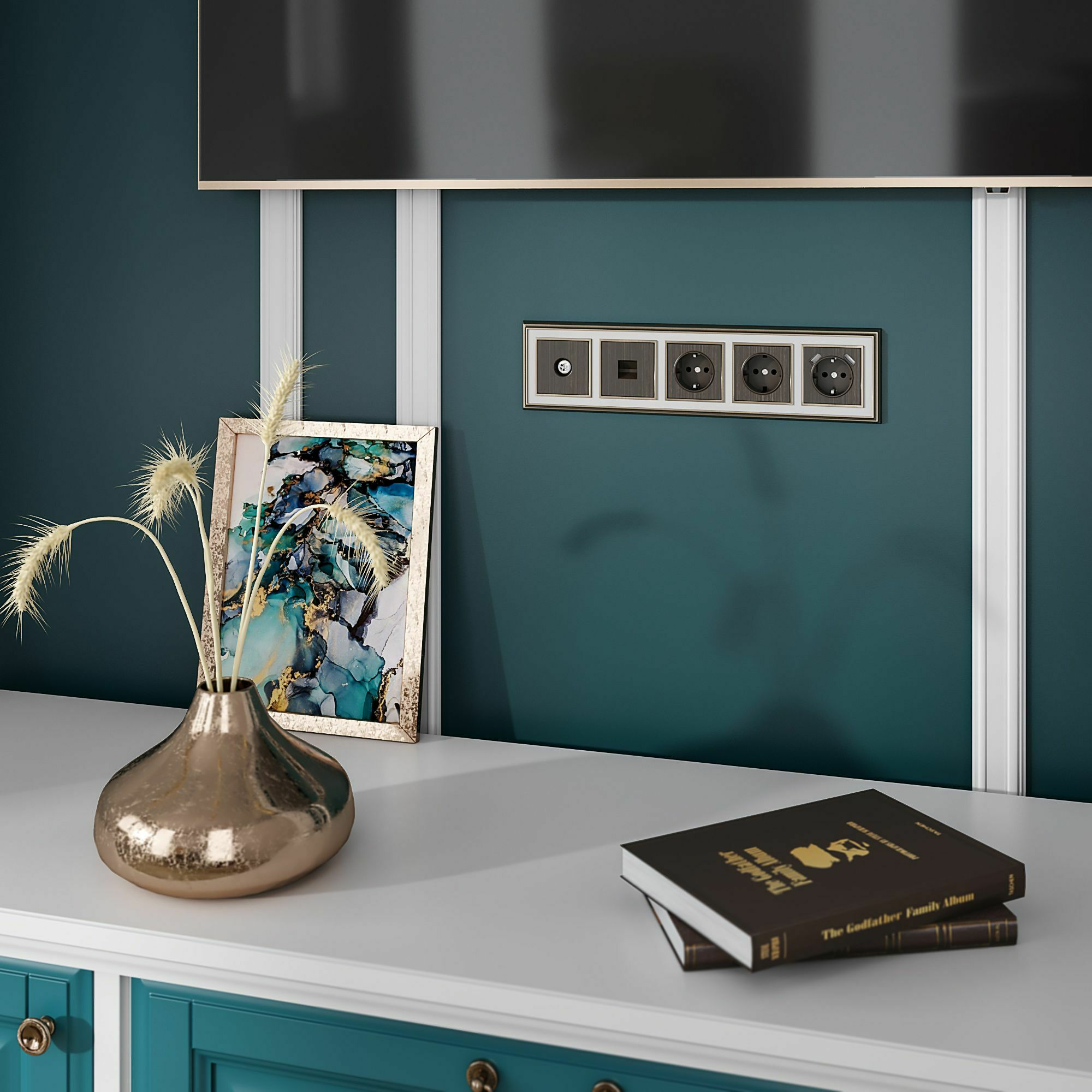 Изображение товара Накладка для TV розетки оконечной (бронзовый) W1193012 Werkel