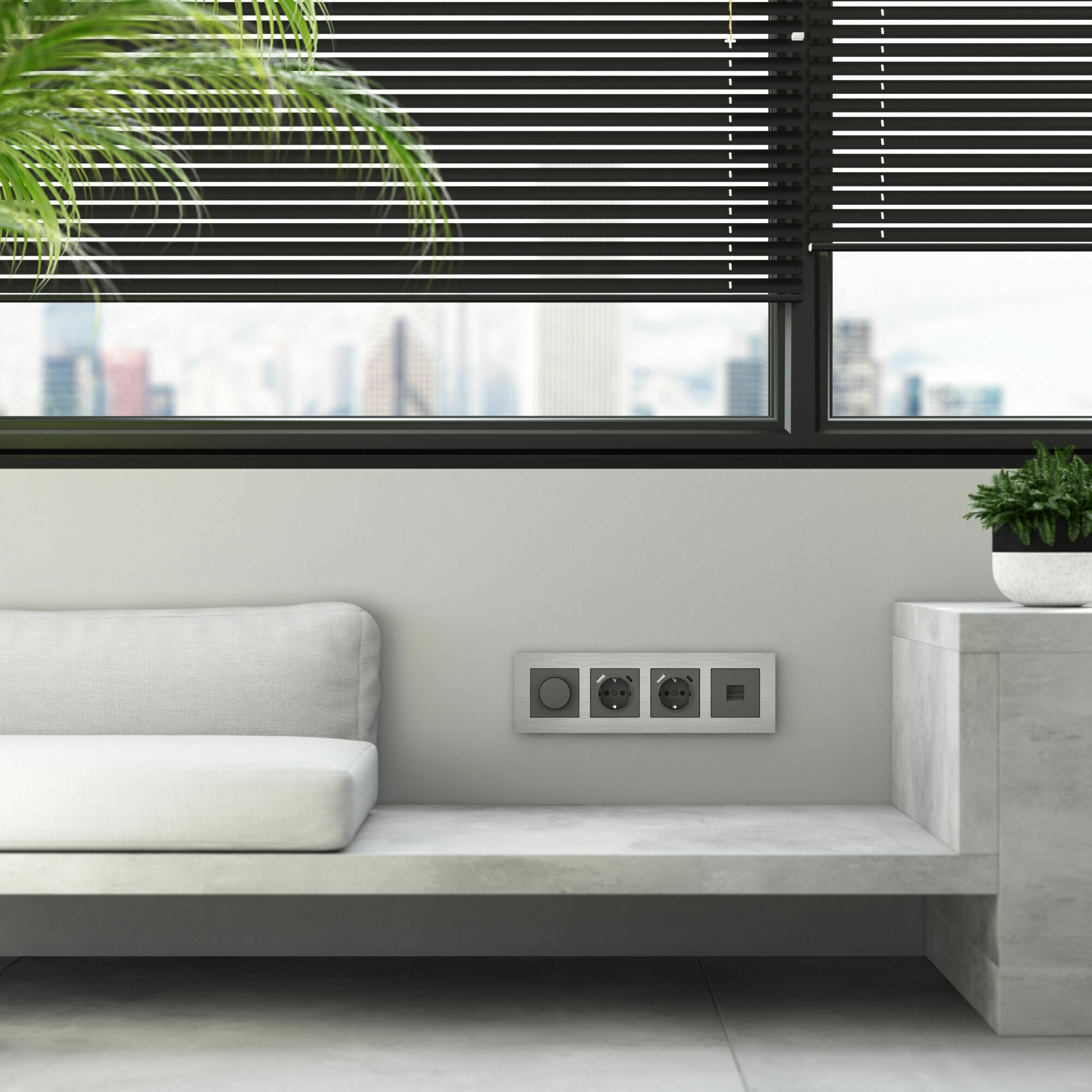 Изображение товара Рамка на 4 поста  AluMax (алюминий) W0043506 Werkel