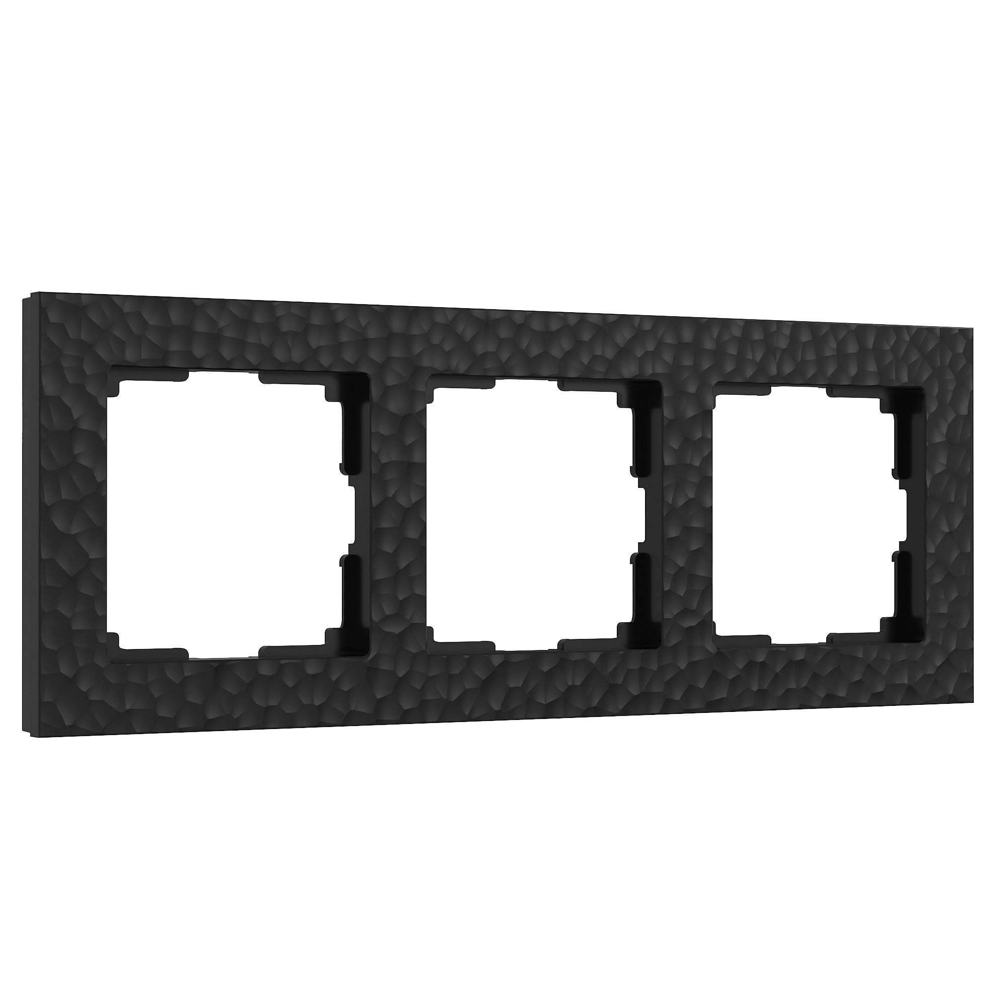 Изображение товара W0032408/ Рамка на 3 поста Hammer (чёрный) Werkel