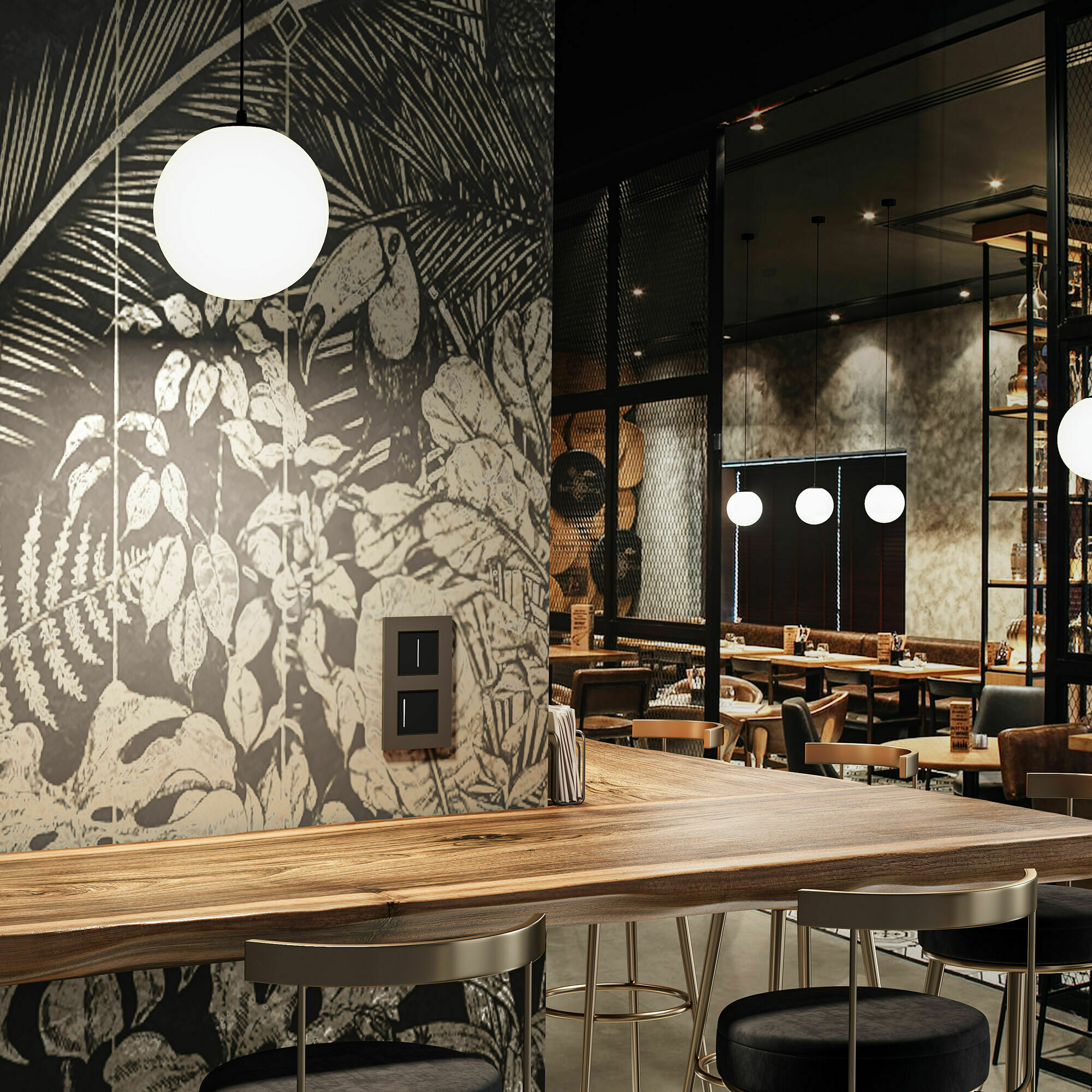 Изображение товара Умный сенсорный диммер (чёрный) W3443108 Minimir Home Werkel