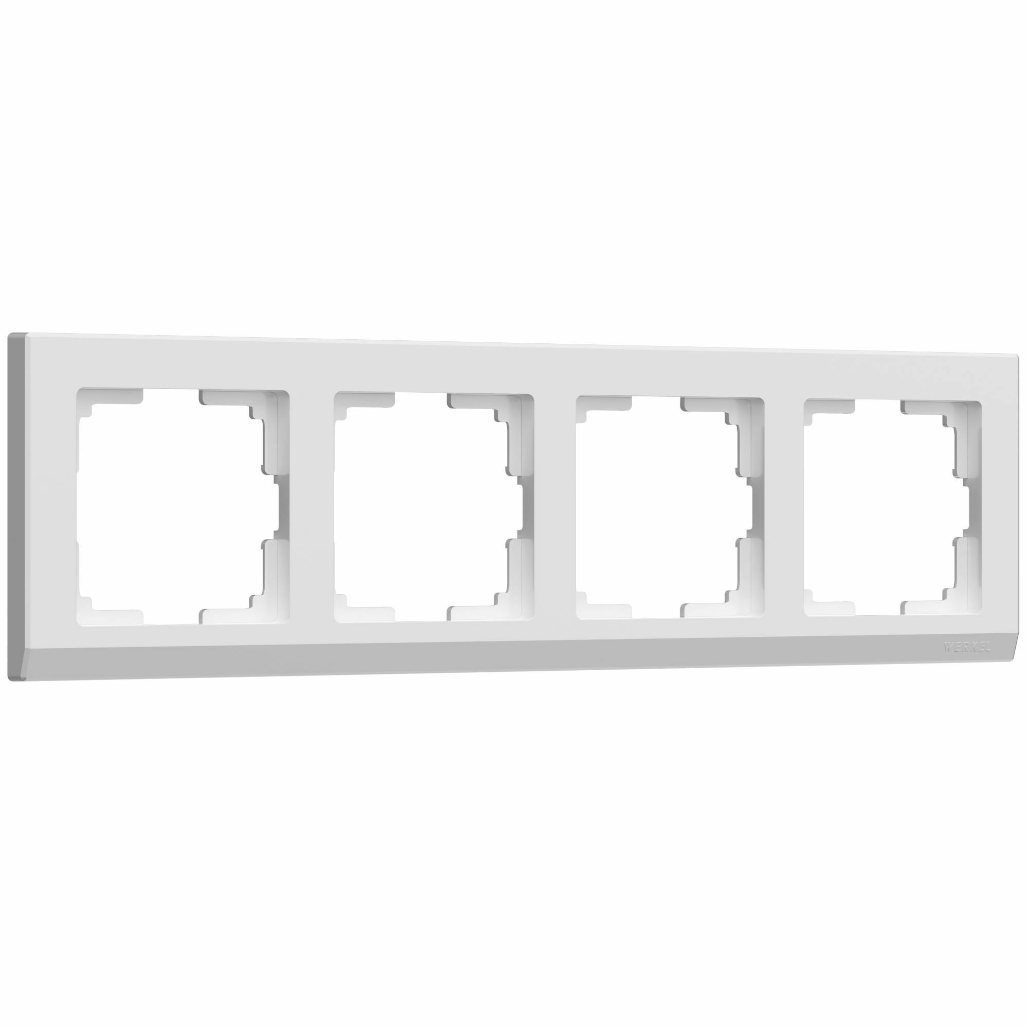 Изображение товара W0041801/ Рамка на 4 поста Stark (белый) Werkel