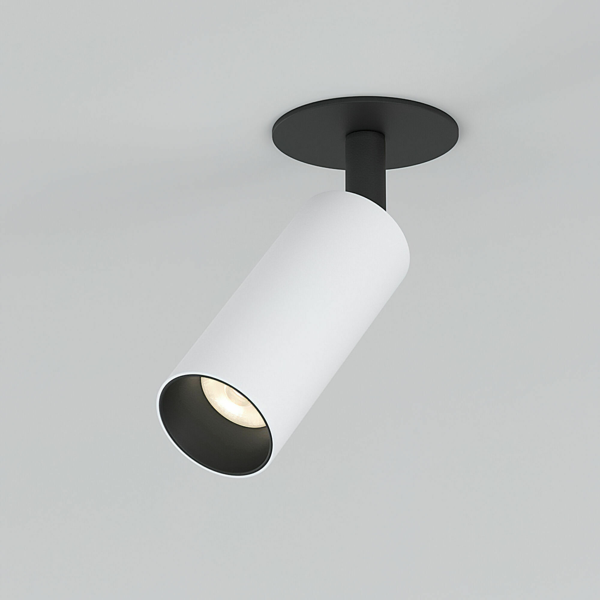 Изображение товара Встраиваемый поворотный светодиодный светильник Diffe 25039/LED 8W 4200K белый/чёрный Elektrostandard