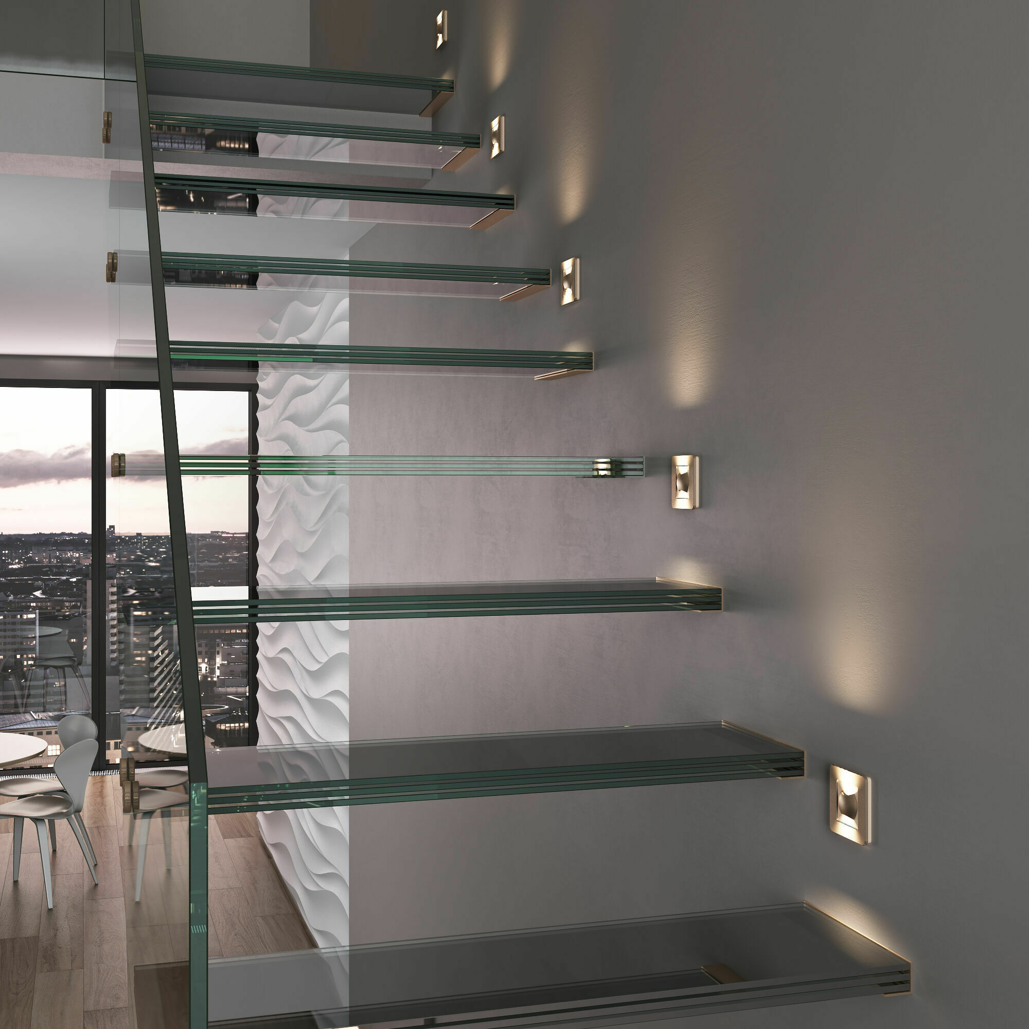 Изображение товара Подсветка LED встраиваемая МУН (шампань) W1154511 Werkel