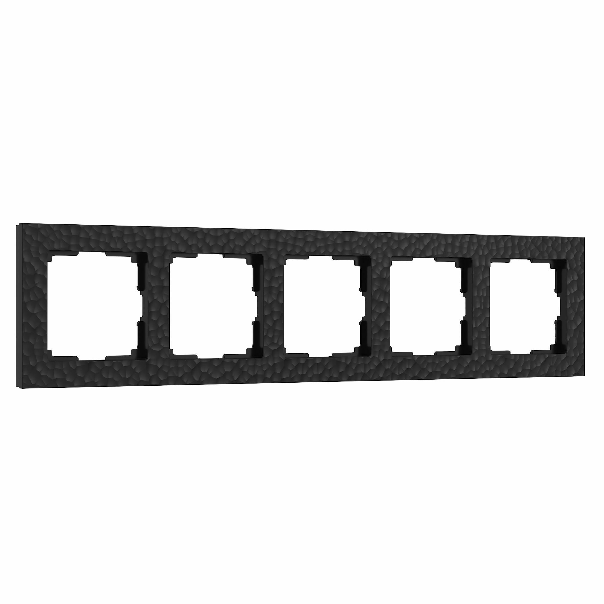 Изображение товара W0052408/ Рамка на 5 постов Hammer (чёрный) Werkel