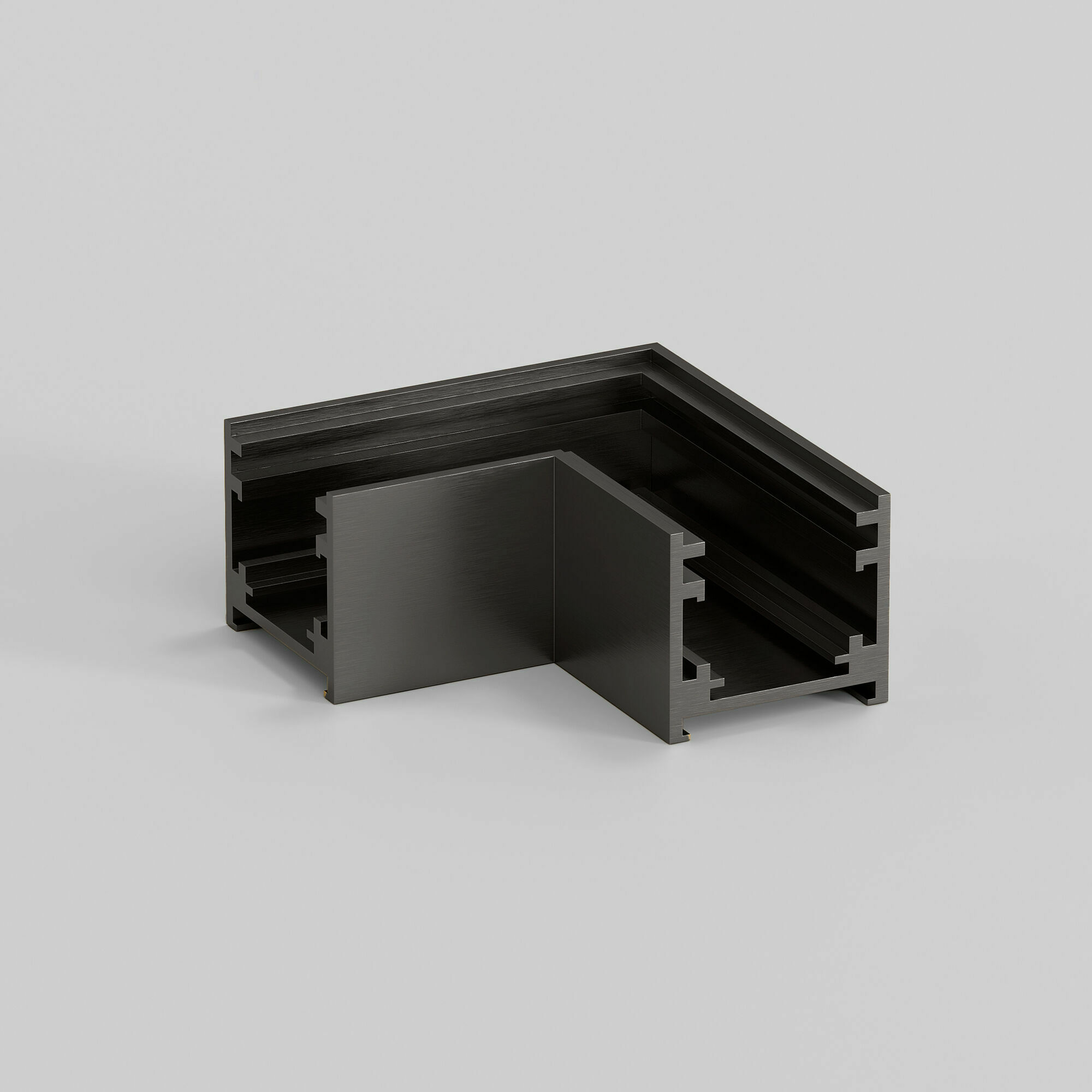 Изображение товара Коннектор угловой для накладного шинопровода титан 85224/00 Titan Line Magnetic Elektrostandard