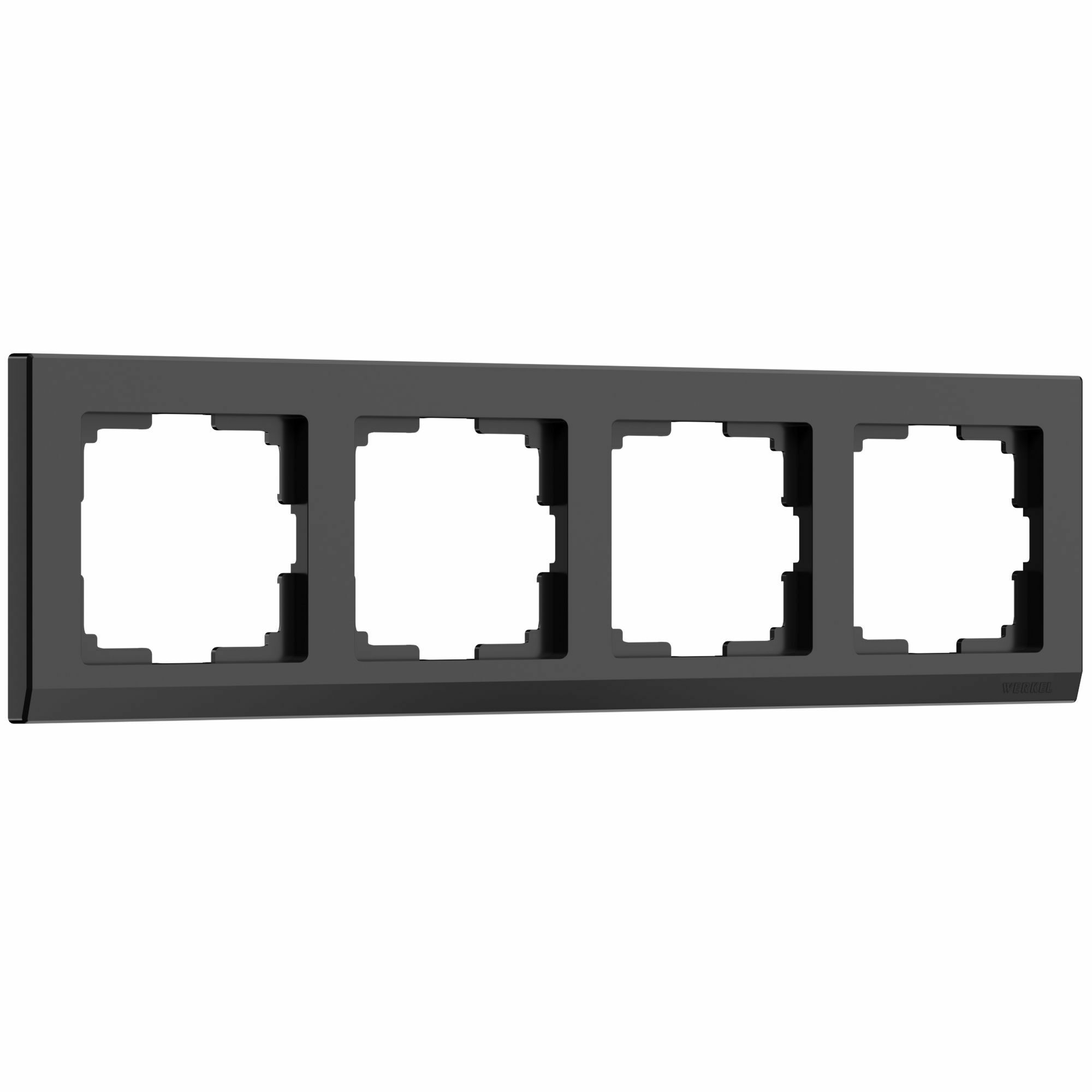 Изображение товара W0041808/ Рамка на 4 поста Stark (чёрный) Werkel