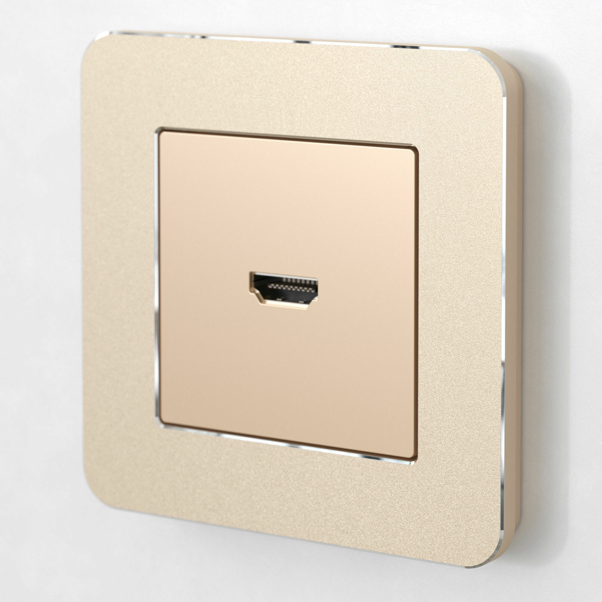 Изображение товара Рамка на 1 пост Platinum шампань W0012611 Werkel