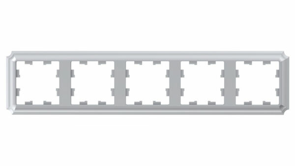 Изображение товара Рамка 5-ая, универсальная, пластик, алюминий,ATN100305 Atlas Design Antique  Schneider electric
