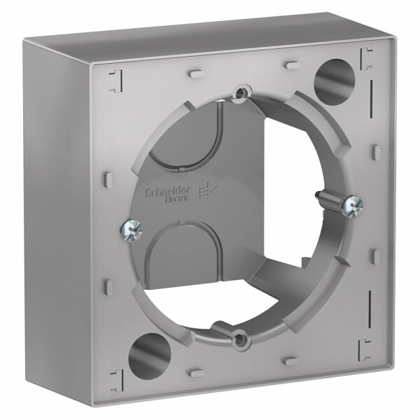 Изображение товара Коробка для наружного монтажа, Алюминий, ATN000300 Atlas Design Nature Schneider electric