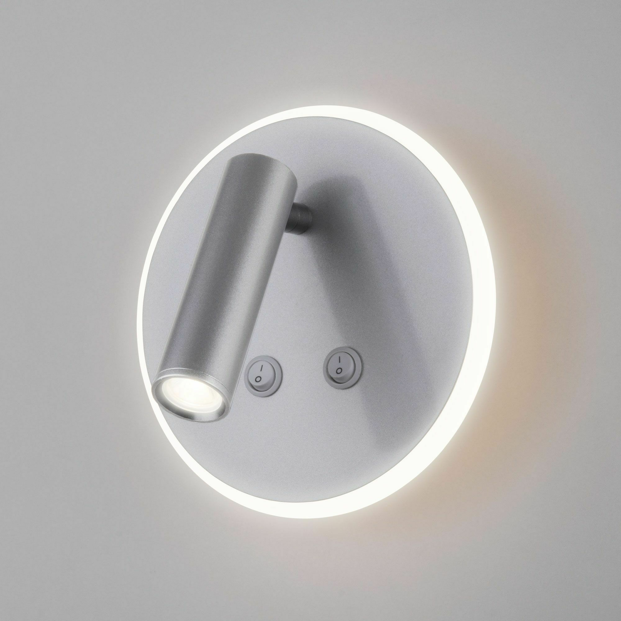Изображение товара Настенный поворотный светодиодный светильник Tera LED MRL LED 1014 серебро Elektrostandard