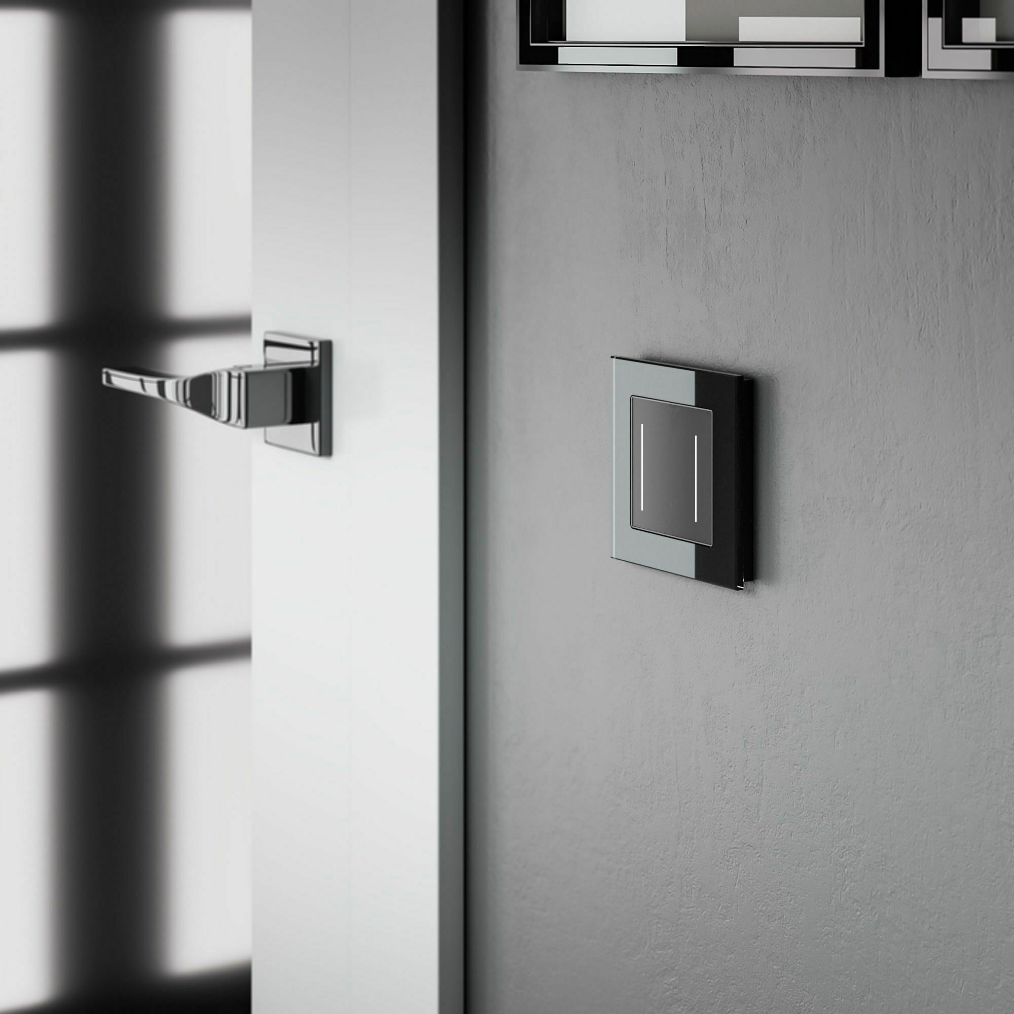 Изображение товара Рамка на 1 пост Favorit (чёрный) W0011108 Werkel