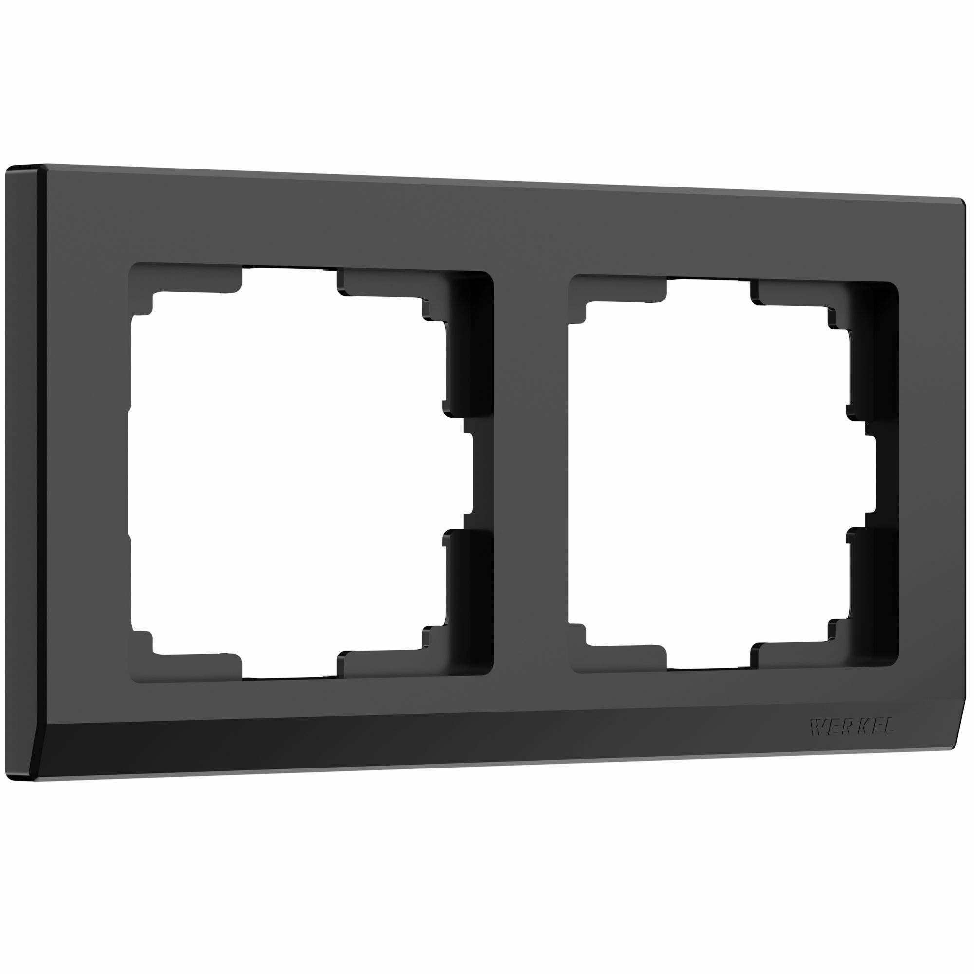 Изображение товара Рамка на 2 поста Stark (чёрный) W0021808 Werkel