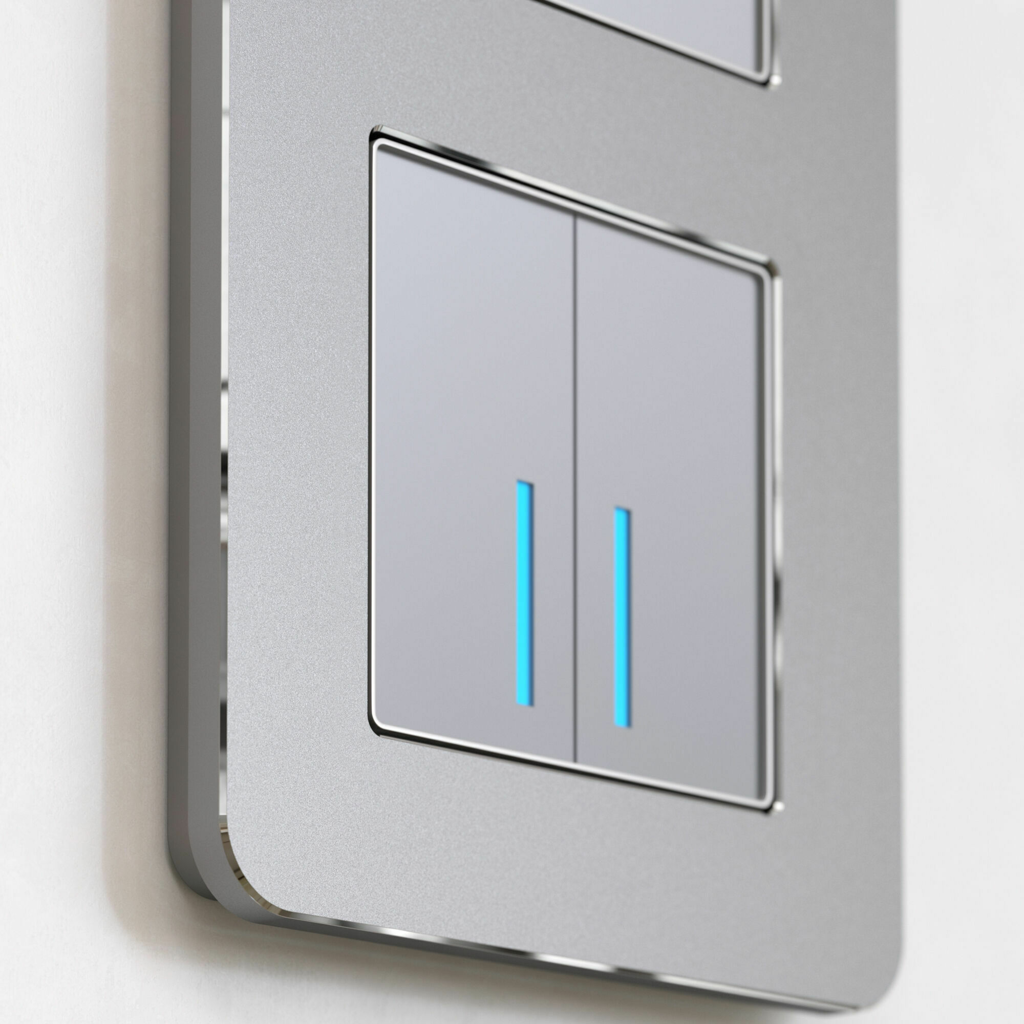 Изображение товара Рамка на 2 поста Platinum алюминий W0022606 Werkel