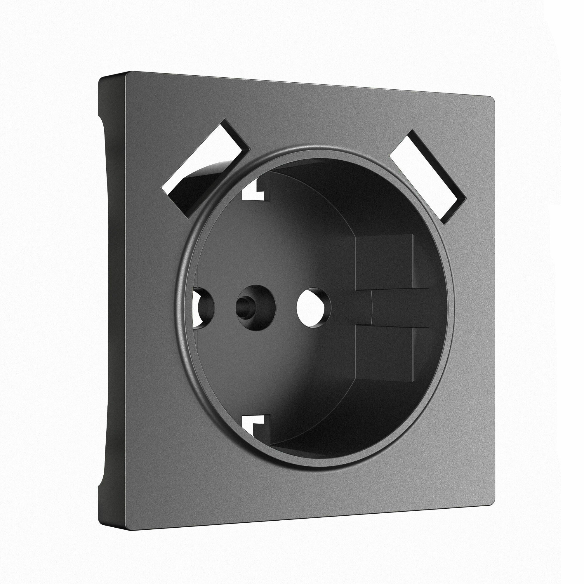 Изображение товара Накладка для розетки USB (графит матовый) W1179564 Werkel