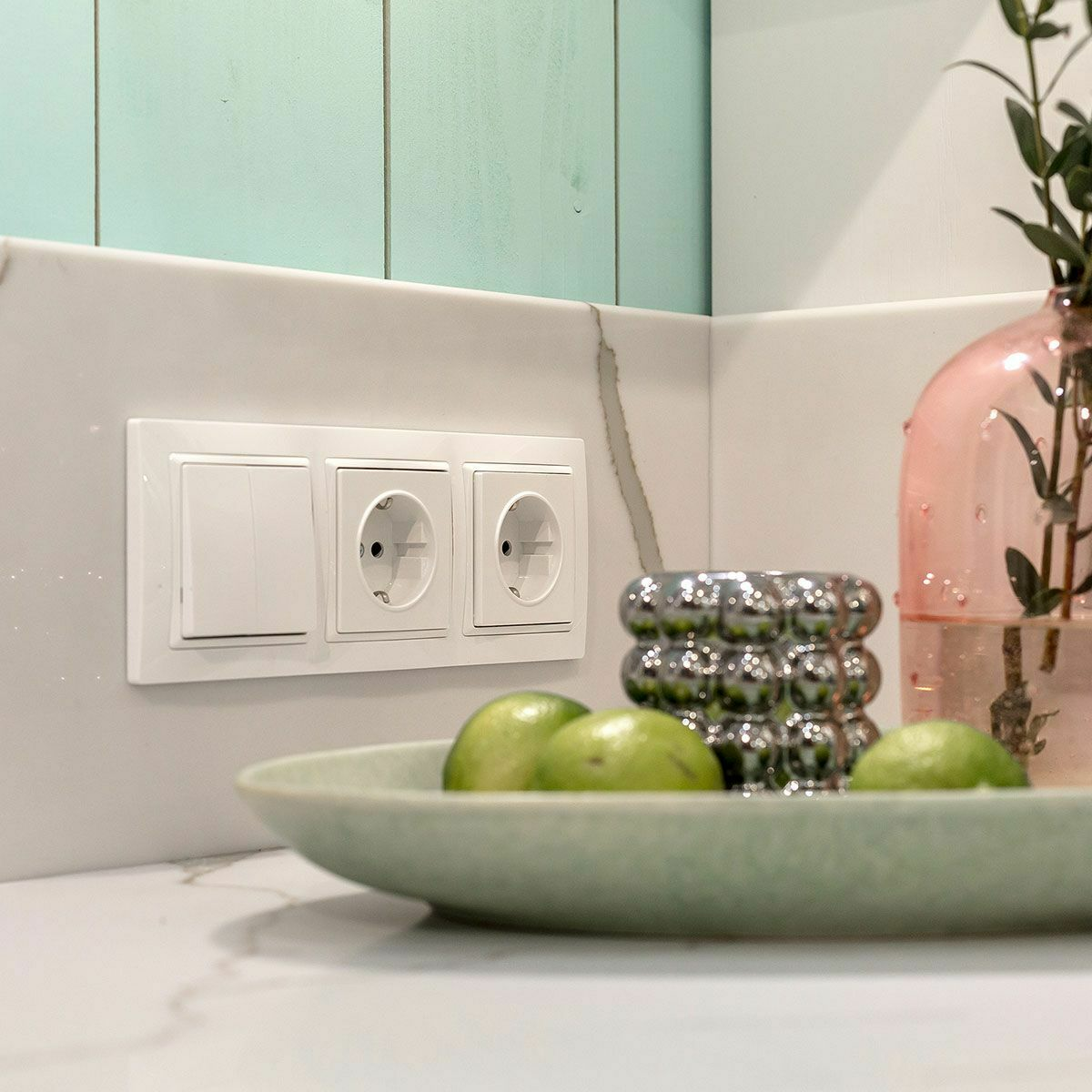 Изображение товара Выключатель  двухклавишный (белый) W1120001 Werkel