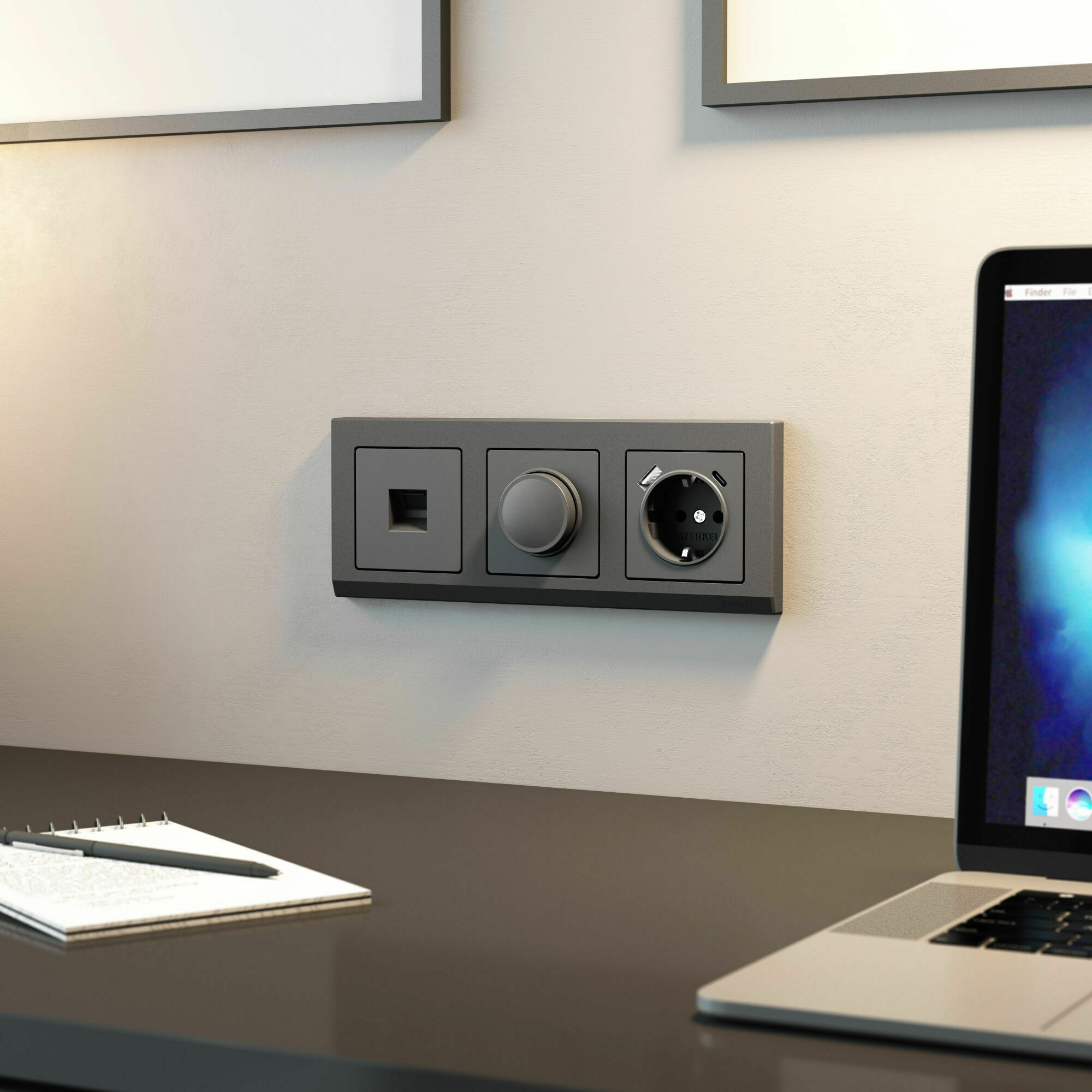 Изображение товара Диммер (графит матовый) W1142064 Werkel