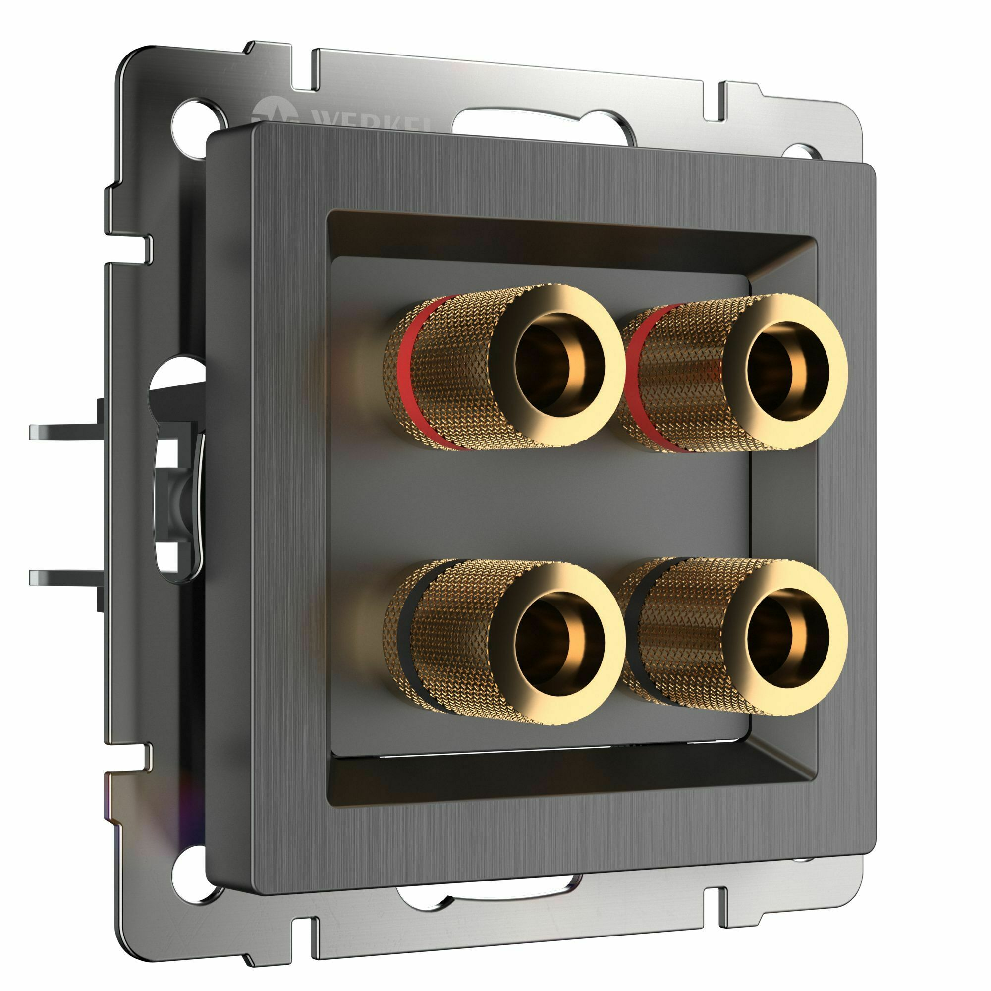 Изображение товара Акустическая розетка (графит рифленый) W1185004 Werkel