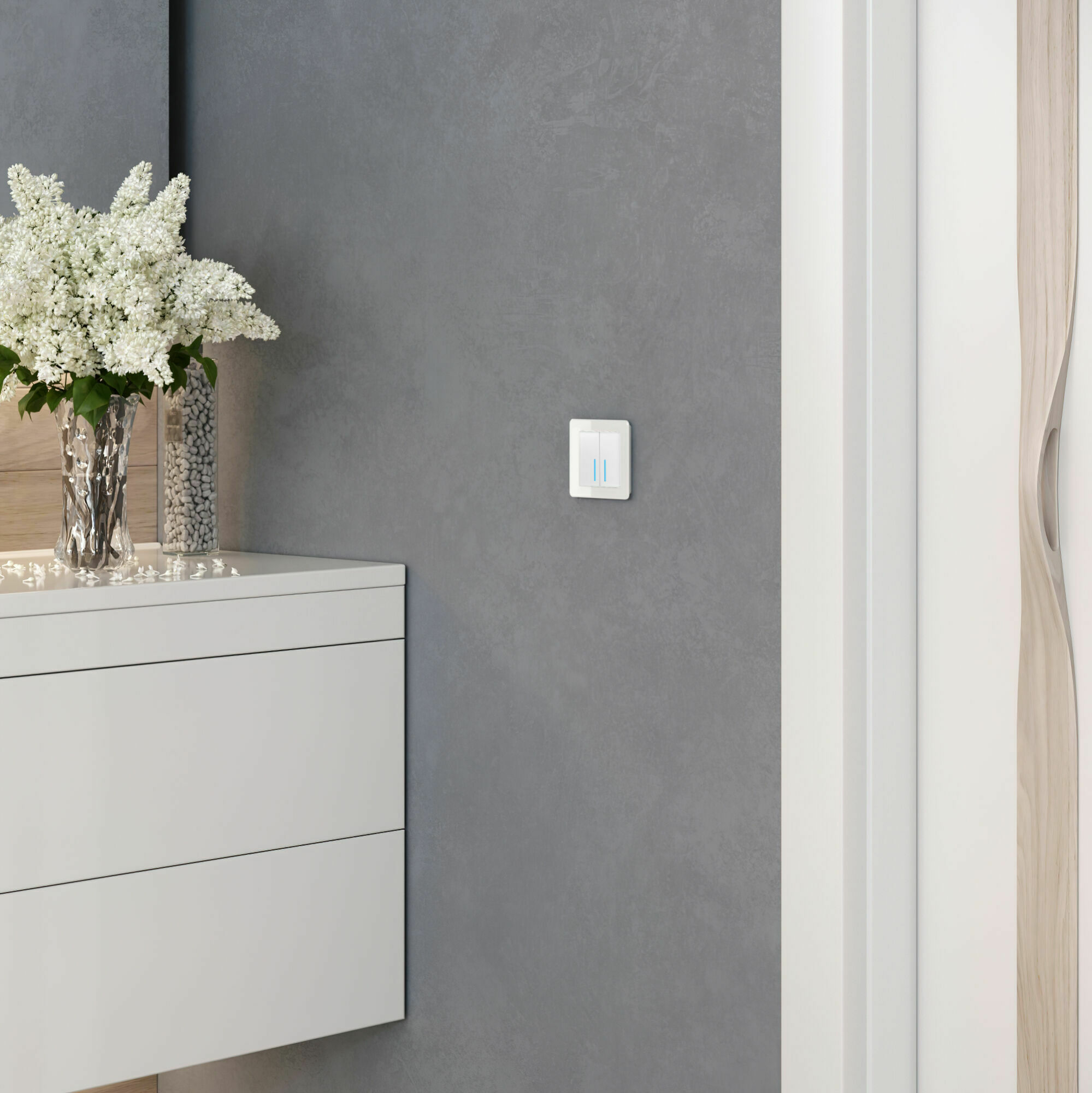 Изображение товара Рамка на 1 пост Acrylic белый W0012701 Werkel