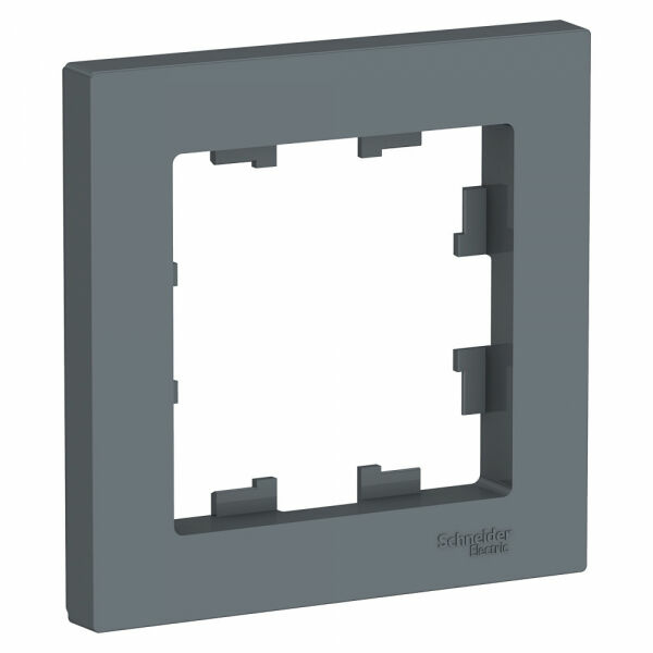 Изображение товара Рамка 1 пост, пластик, Грифель, ATN000701 Atlas Design Schneider electric
