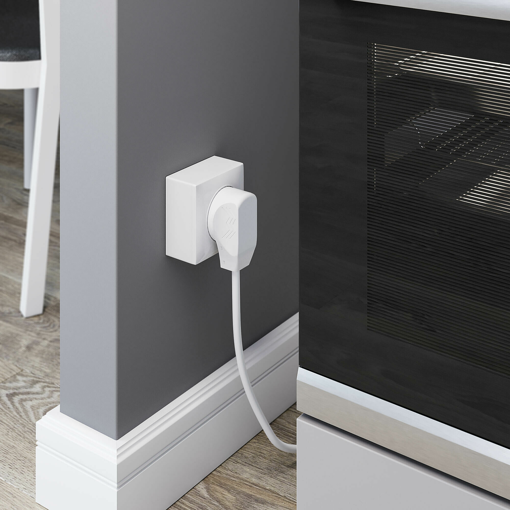 Изображение товара Коробка накладного монтажа для силовой розетки (белый) W1199201 Werkel