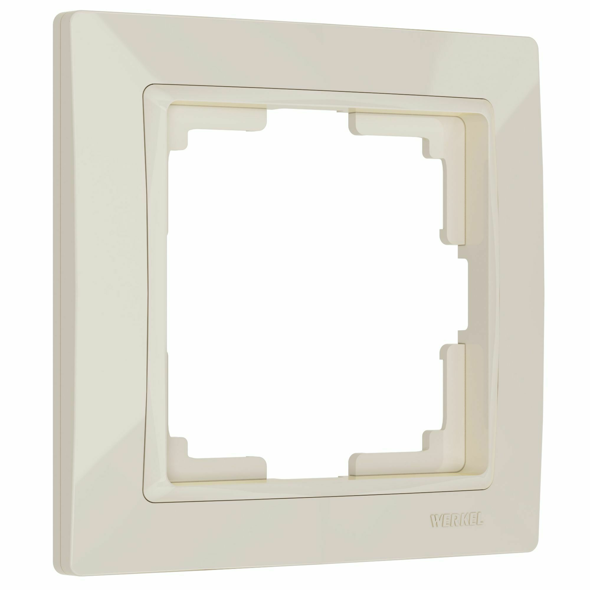 Изображение товара Рамка на 1 пост Snabb basic (слоновая кость) W0012003/ Werkel