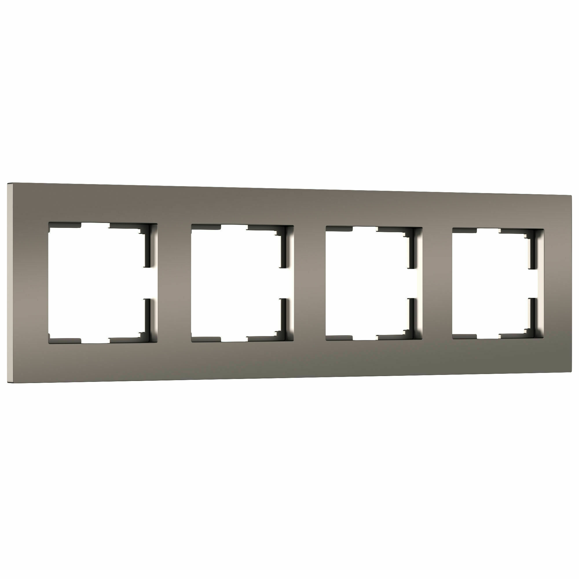 Изображение товара Рамка на 4 поста Slab (бронза софт) W0042963 Werkel