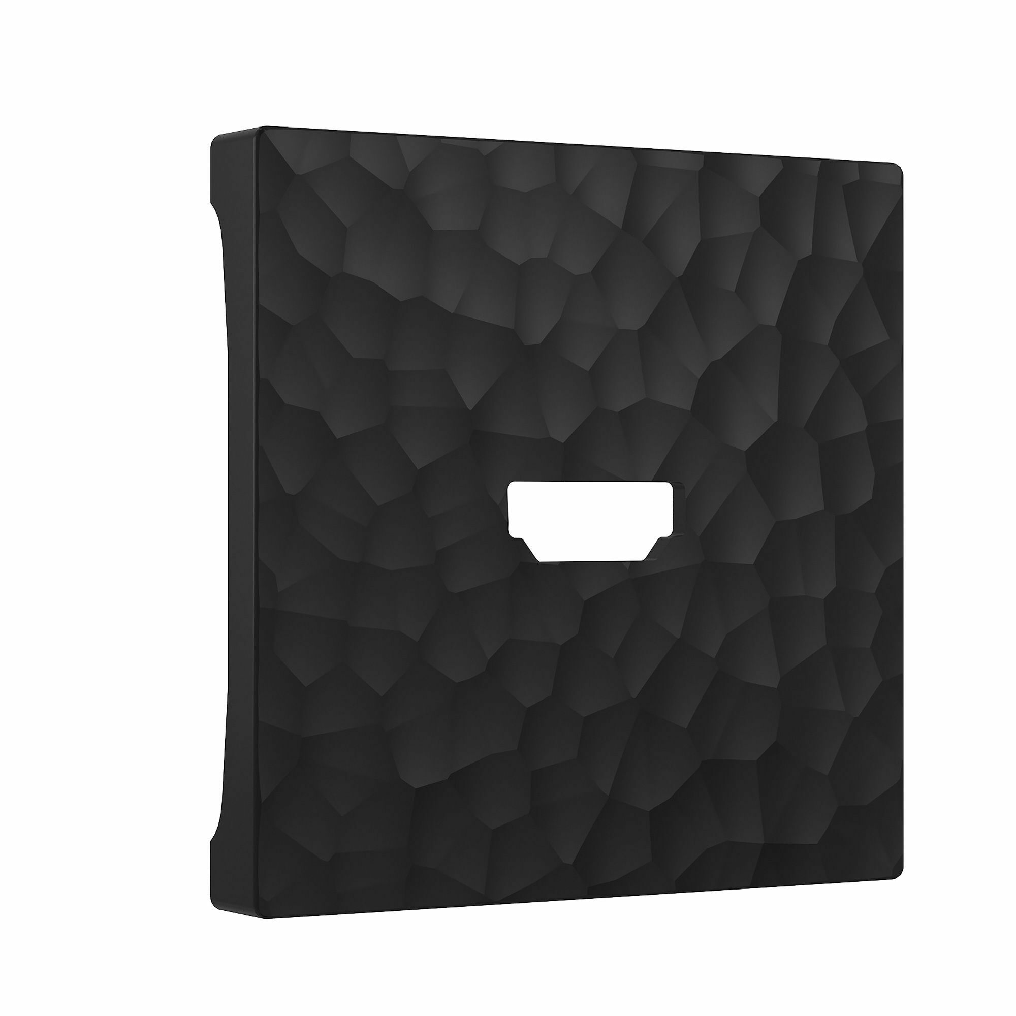 Изображение товара W1296008/ Накладка для розетки HDMI (hammer чёрный) Werkel