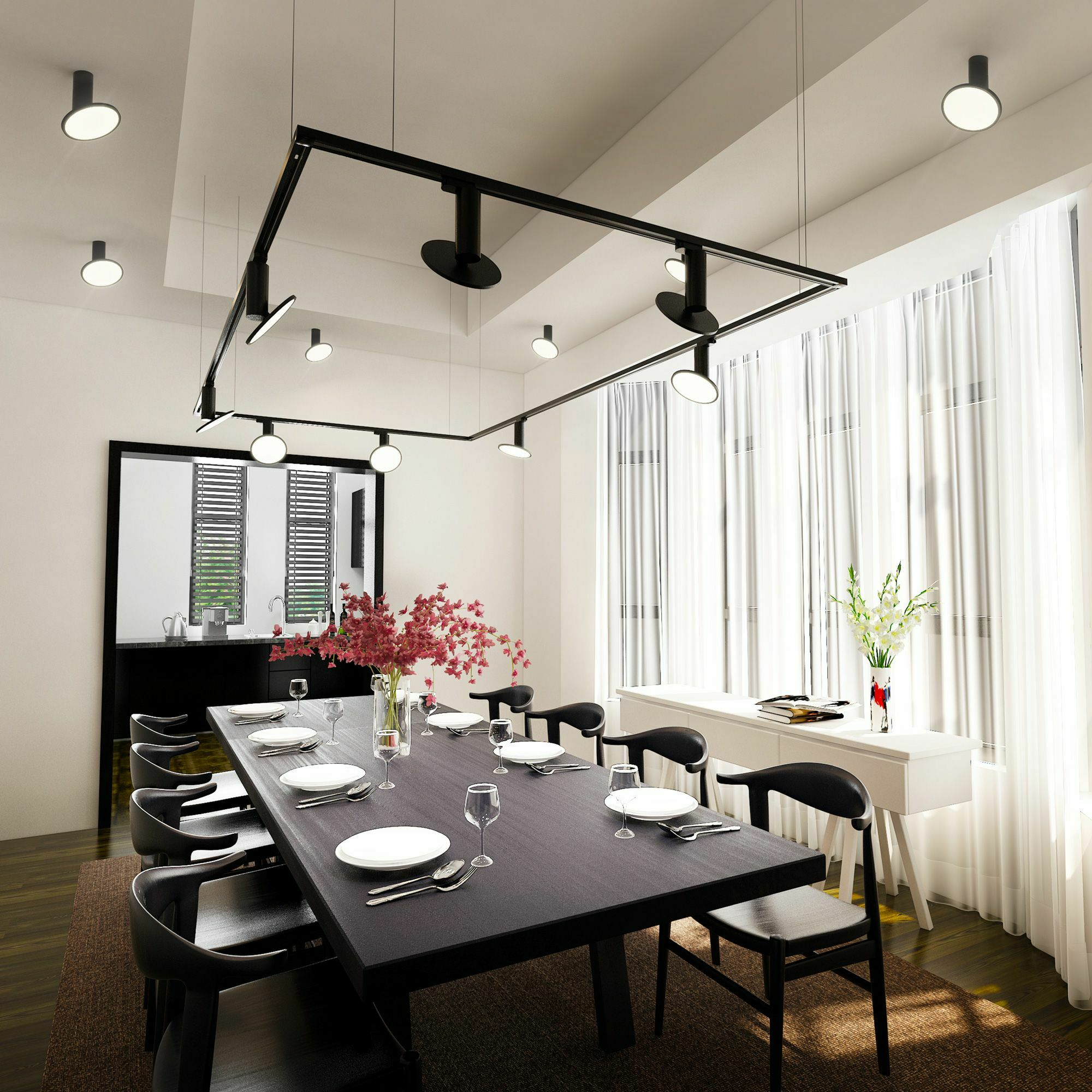 Изображение товара Трековый светильник 12W 4200K Brain (чёрный) LTB50 Basic System Elektrostandard