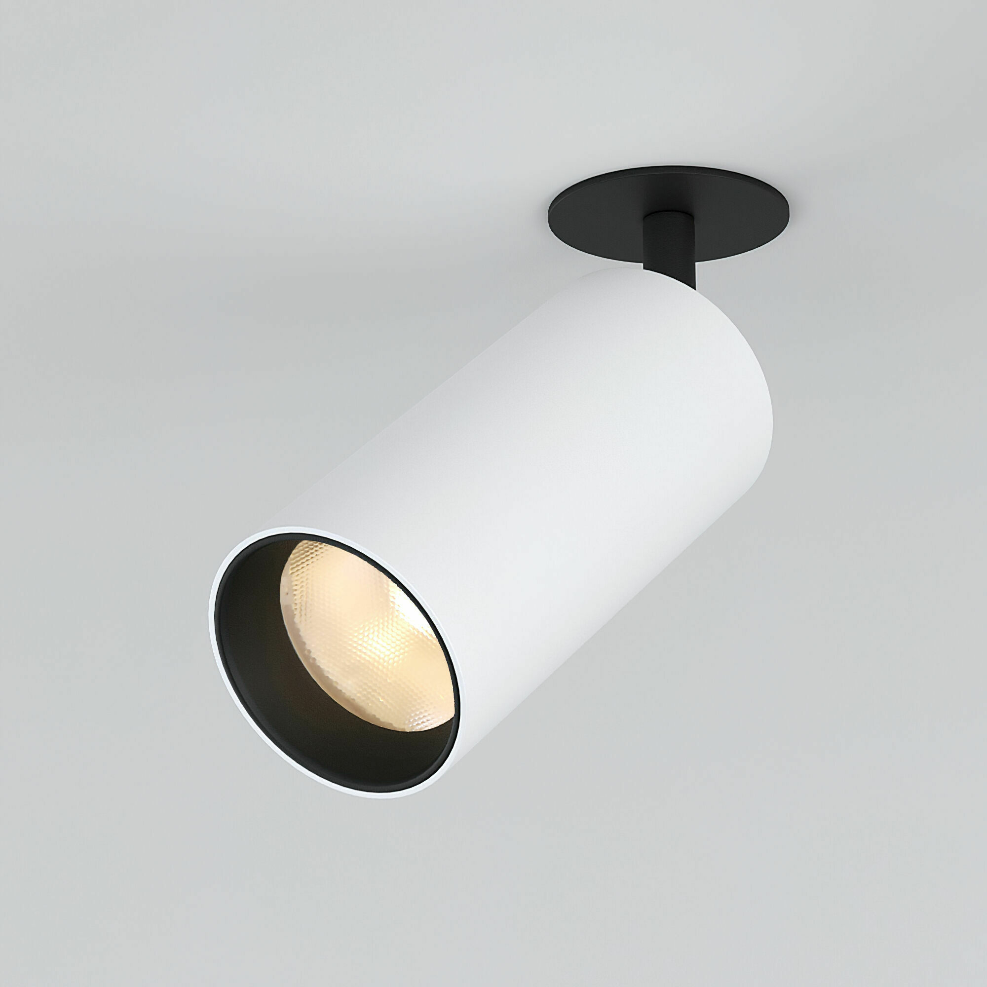 Изображение товара Встраиваемый поворотный светодиодный светильник Diffe 25066/LED 15W 4200K белый/чёрный Elektrostandard
