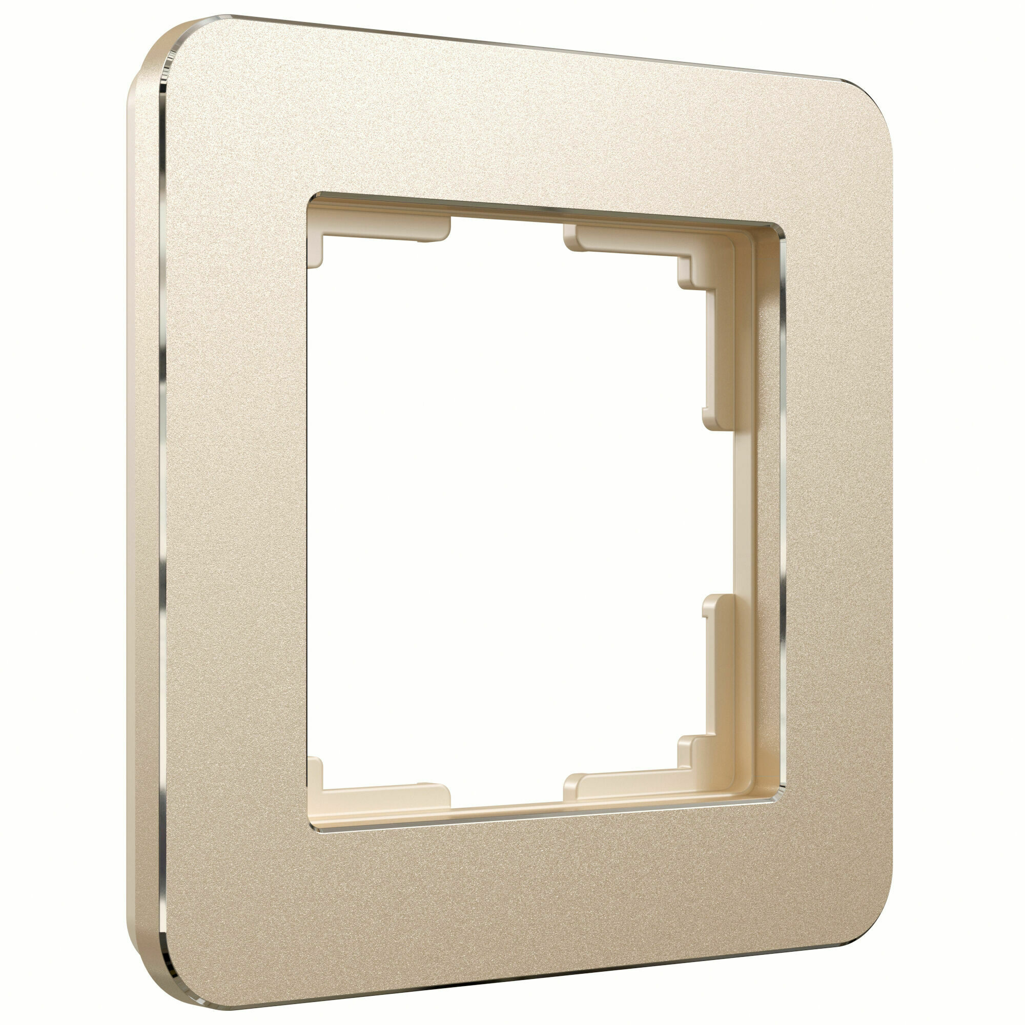 Изображение товара Рамка на 1 пост Platinum шампань W0012611 Werkel