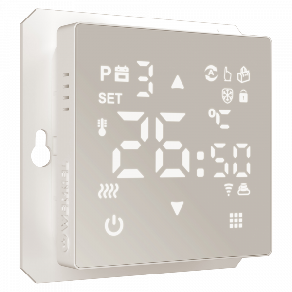 Изображение товара Умный сенсорный терморегулятор  для теплого пола (дымчатый) W1151217 Minimir Home Werkel