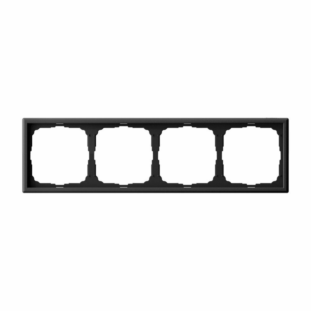 Изображение товара Рамка 4-постовая универсальная, карбон GAL001004 ArtGallery, Systeme Electric