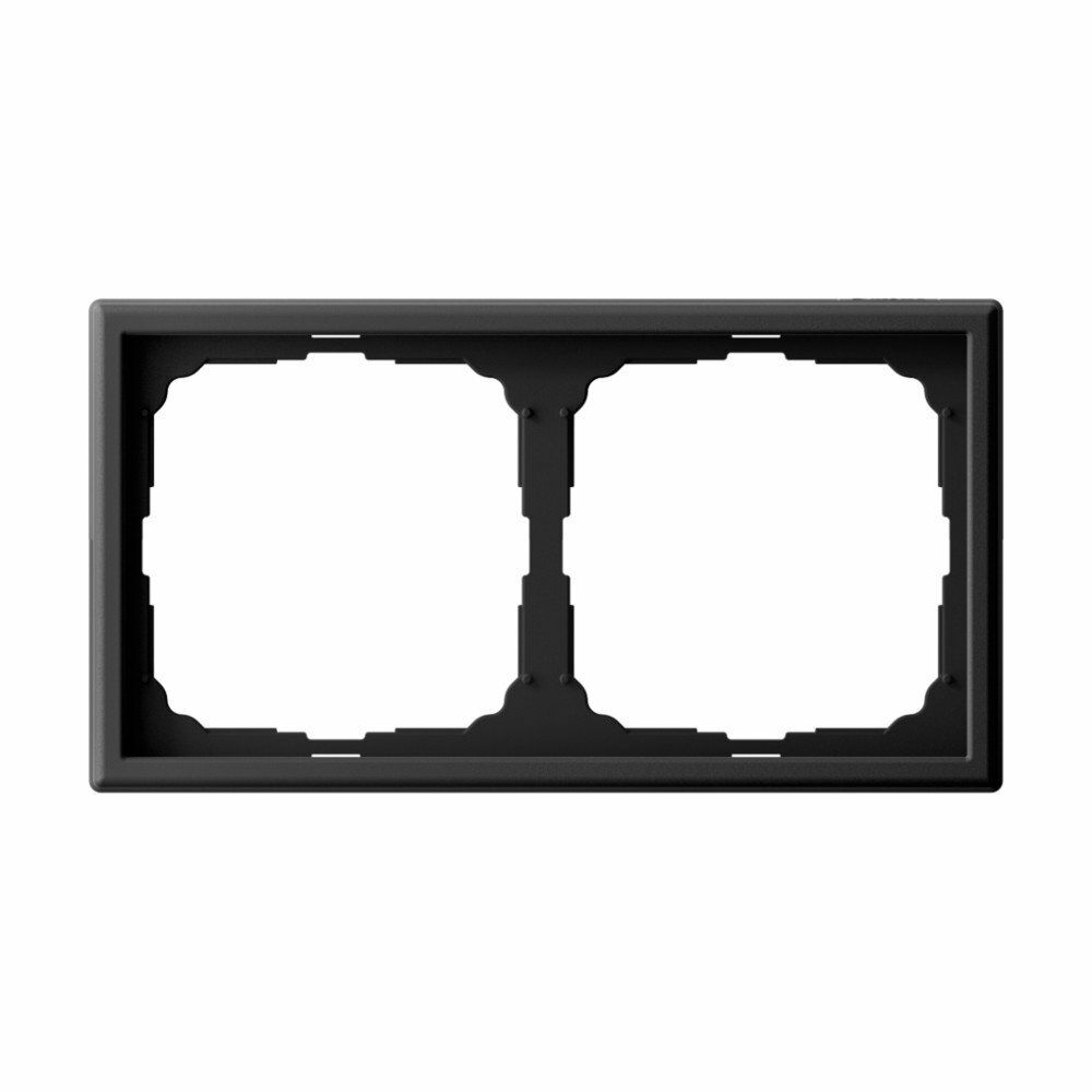 Изображение товара Рамка 2-постовая универсальная, карбон GAL001002 ArtGallery, Systeme Electric