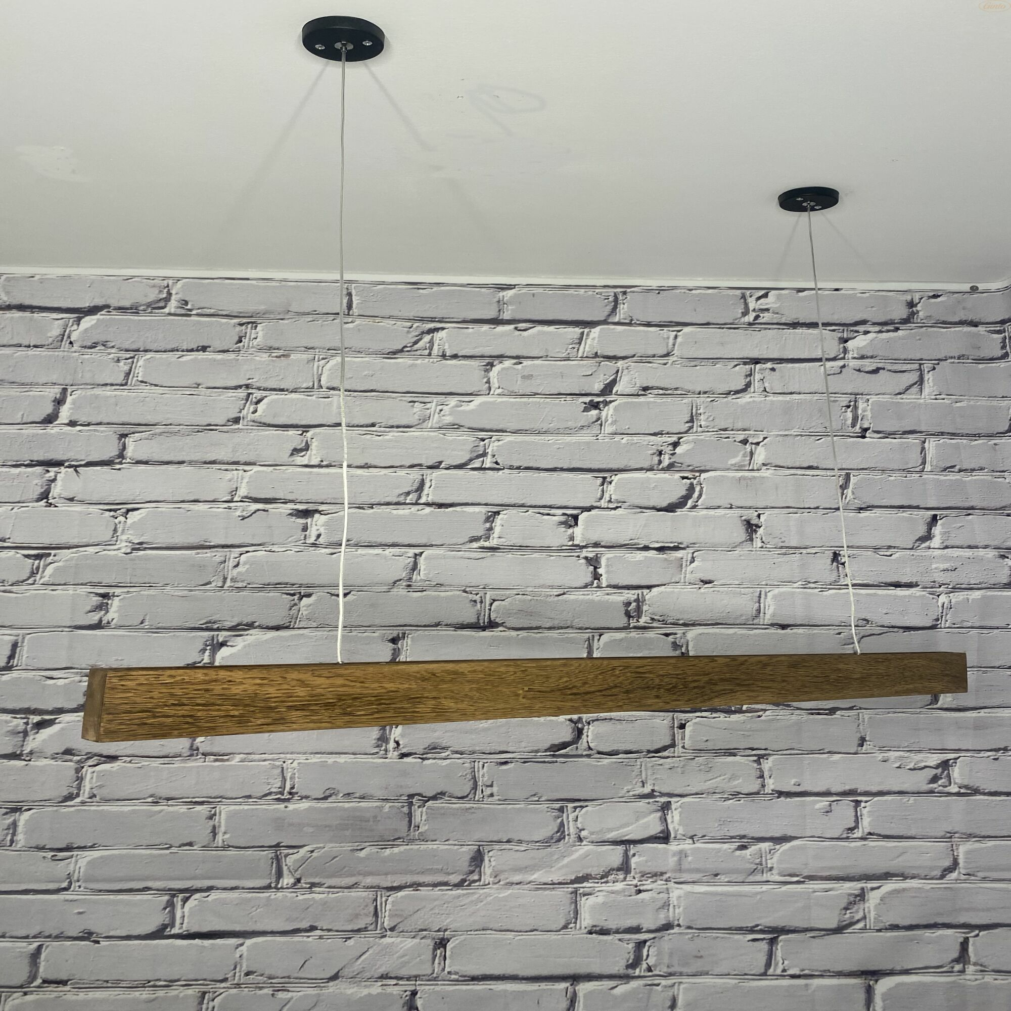 Изображение товара Деревянный светильник TIMBERZOY-S подвесной 1000 Дуб мареный