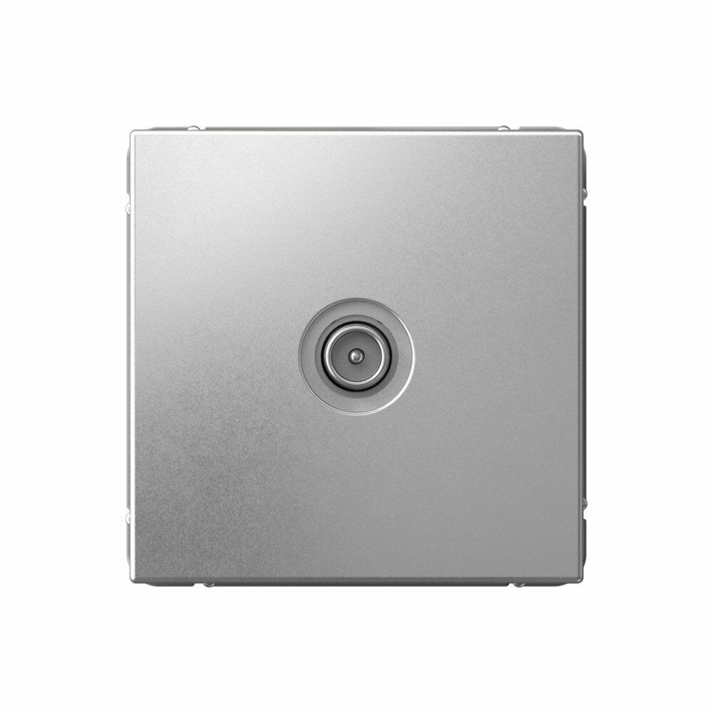 Изображение товара TV Розетка проходная 4DB, алюминий GAL000392 ArtGallery, Systeme Electric