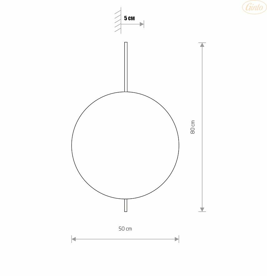 Изображение товара Светильник настенный SUN 3