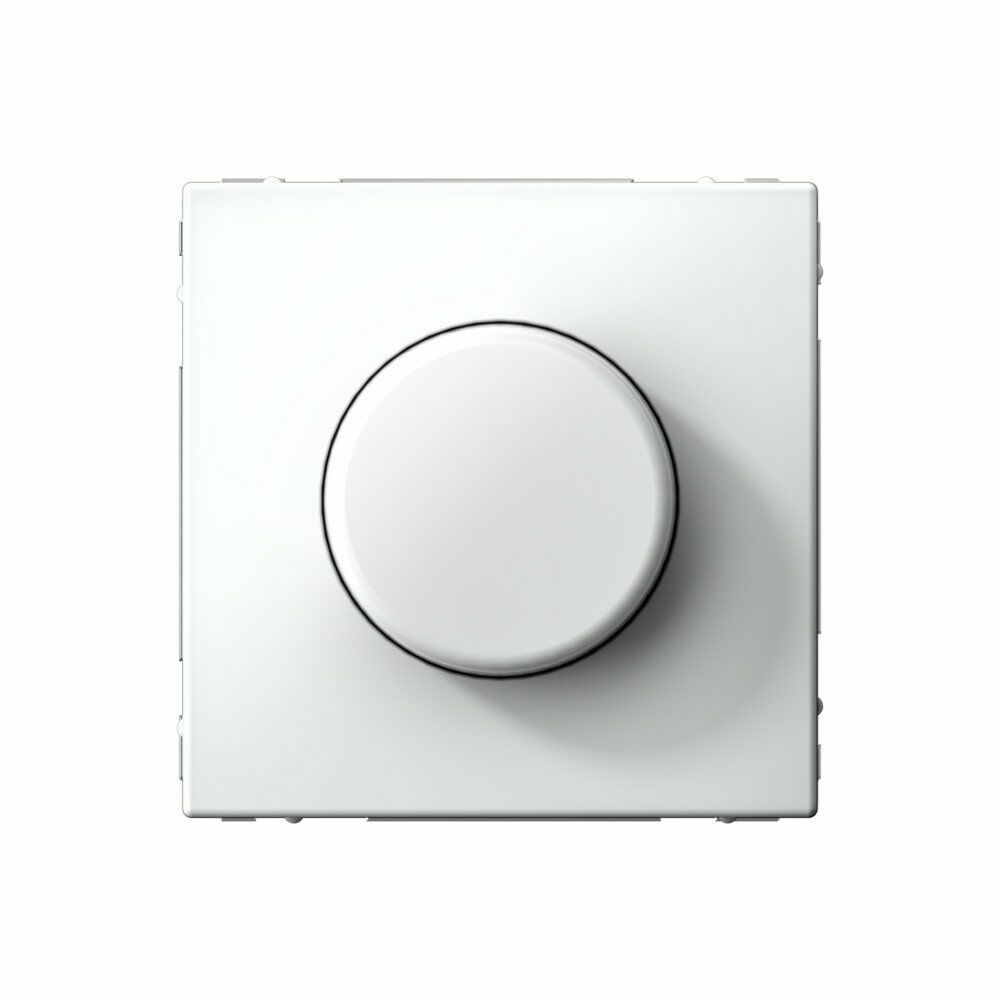 Изображение товара Светорегулятор (диммер) поворотно-нажимной, LED, RC, 400Вт, белый  GAL000123 ArtGallery, Systeme Electric