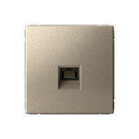 Изображение товара Розетка компьютерная RJ45, кат. 6A, шампань GAL000586 ArtGallery, Systeme Electric