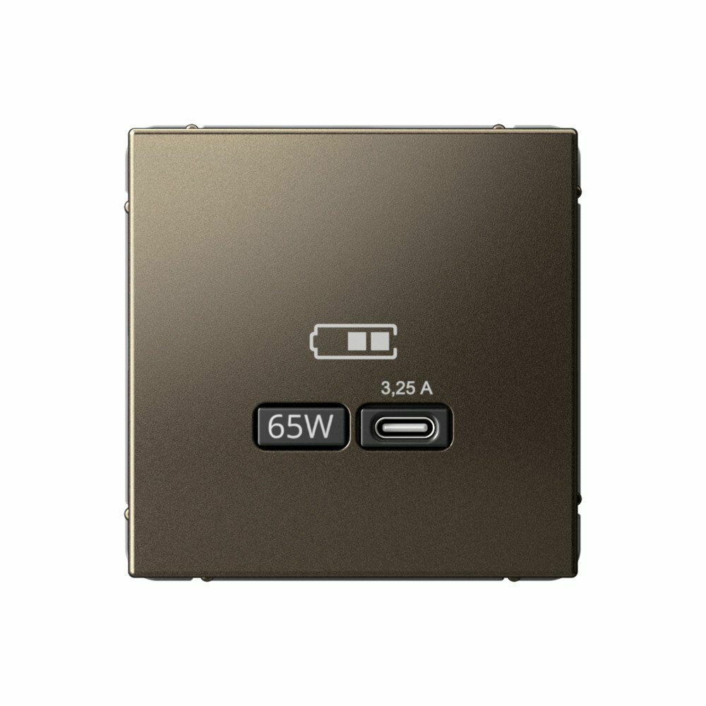 Изображение товара Высокоскоростная розетка USB тип-С мокко GAL000627 ArtGallery, Systeme Electric