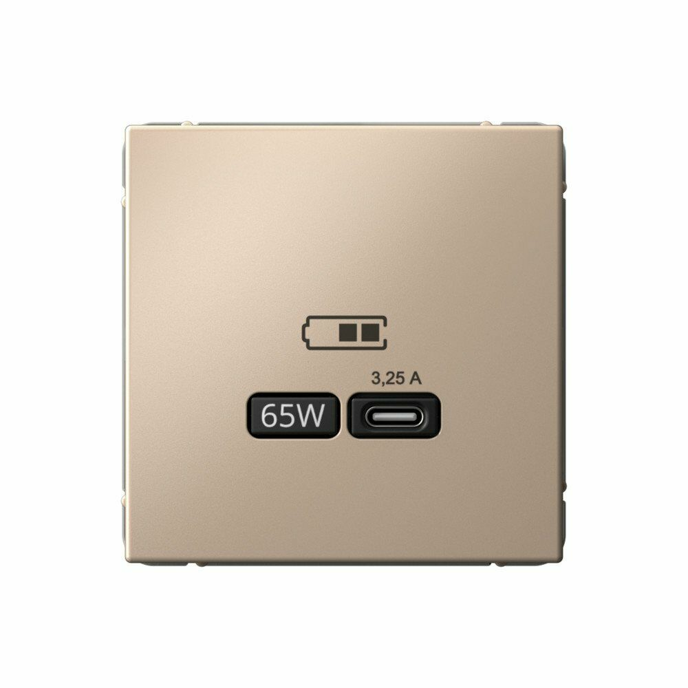 Изображение товара Высокоскоростная розетка USB тип-С песочный GAL001227 ArtGallery, Systeme Electric