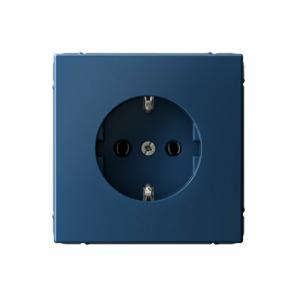 Изображение товара Розетка одинарная, с заземлением, 16А, аквамарин   GAL001143 ArtGallery, Systeme Electric
