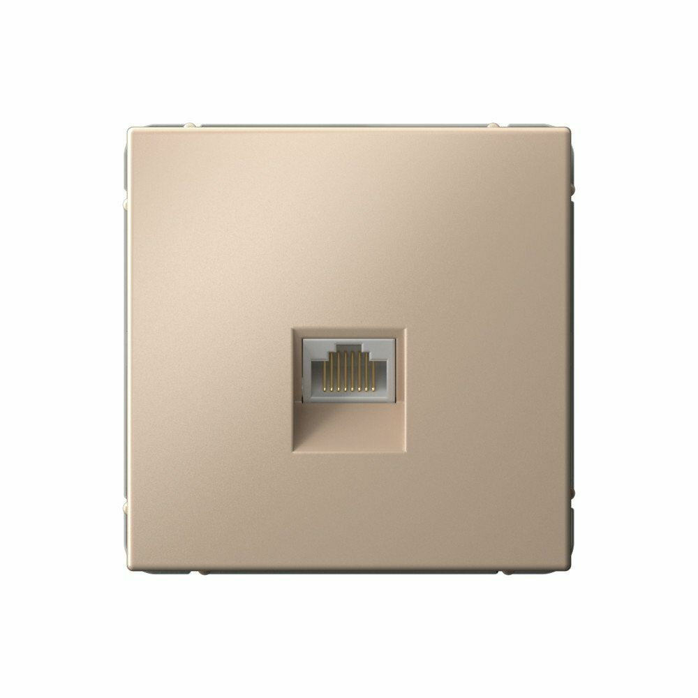 Изображение товара Розетка компьютерная RJ45, кат. 6A, песочный GAL001286 ArtGallery, Systeme Electric
