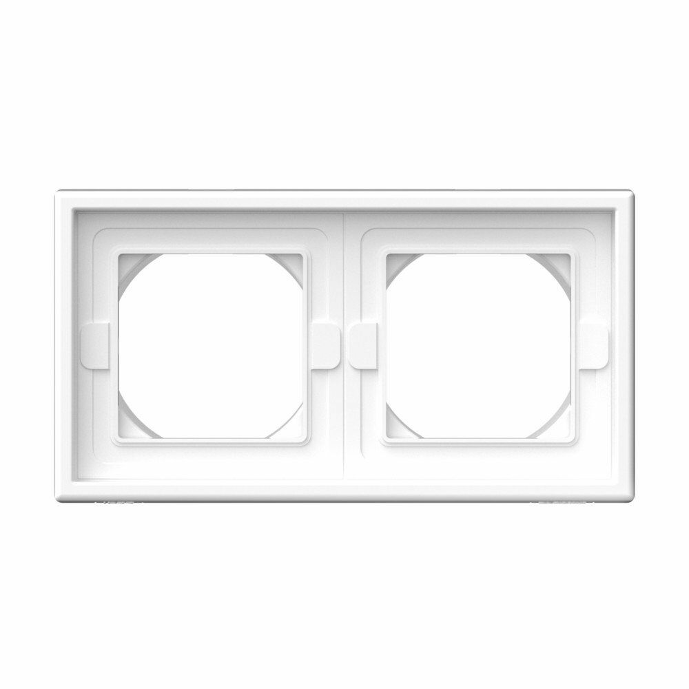 Изображение товара Рамка 2-постовая IP44 универсальная, белая GAL440102 ArtGallery, Systeme Electric