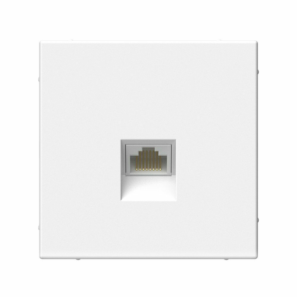 Изображение товара Розетка компьютерная RJ45, кат. 6A, лотос GAL001386 ArtGallery, Systeme Electric