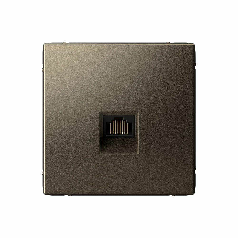 Изображение товара Розетка компьютерная RJ45, кат. 6A, мокко GAL000686 ArtGallery, Systeme Electric