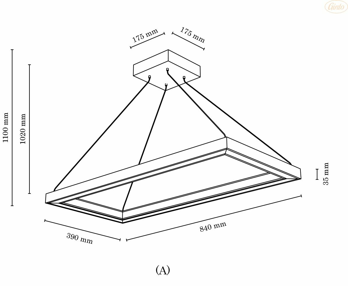 Изображение товара Светильник LEGNO 40 W дуб