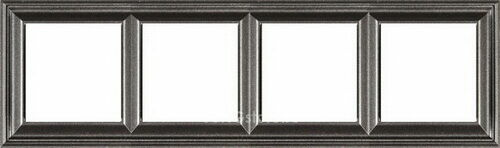 Изображение товара Рамка на 4 поста, антрацит Jung Eco Profi Deco EPD484AN