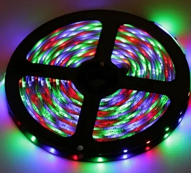 Изображение товара Светодиодная лента 5050, 60 LED/м, 14,4 Вт/м, 24В , IP20, Цвет: RGB, SWG560-24-14.4-RGB-M