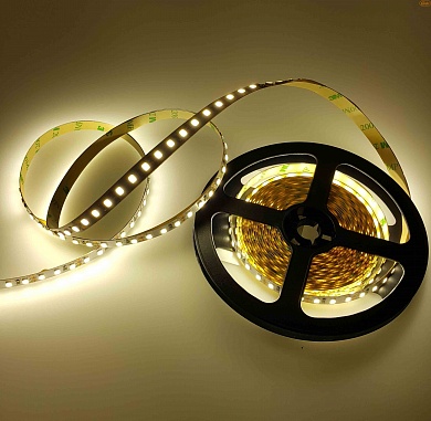 Изображение товара Светодиодная лента 5050, 60 LED/м, 14,4 Вт/м, 24В , IP20, Цвет: Нейтральный белый, SWG560-24-14.4-NW-M